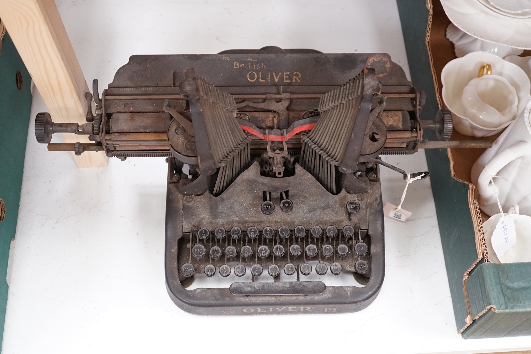 A vintage Oliver typewriter